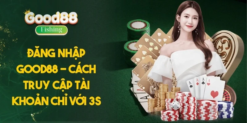Đăng nhập Good88 - Cách truy cập tài khoản chỉ với 3s