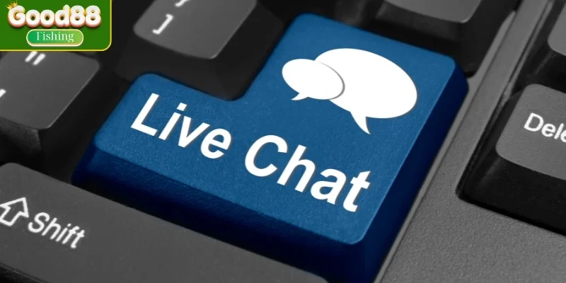 Live chat - Hình thức kết nối phổ biến nhất tại nhà cái Good88