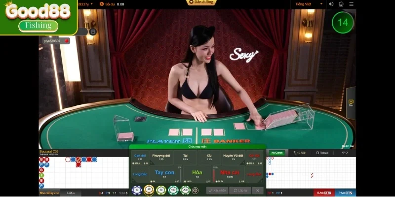 Luật chơi cơ bản của baccarat sexy