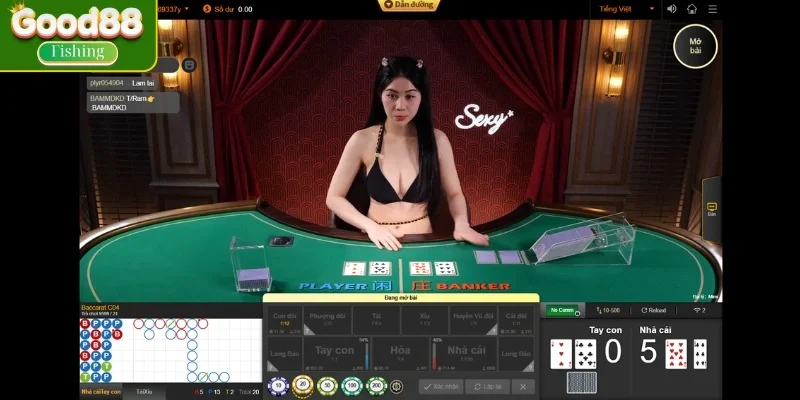 Lưu ý khi tham gia chơi baccarat sexy