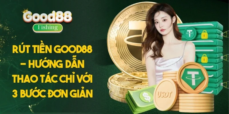Rút tiền Good88 - Hướng dẫn thao tác chỉ với 3 bước đơn giản