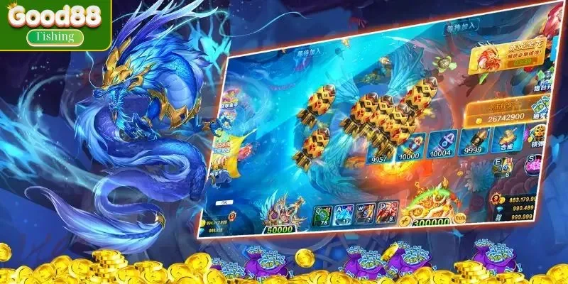 Bắn cá Long Vương GOOD88 có nhiều tính năng